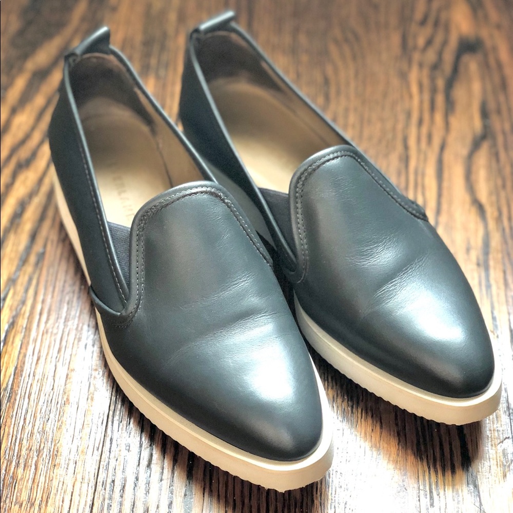 Everlane Women's Grey Leather Street Shoe Size 7